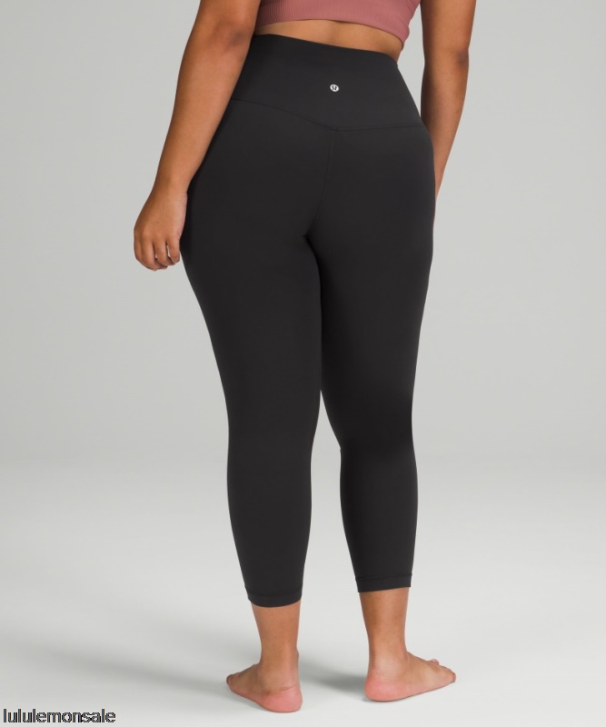 Lululemon Damen DELULU212 | Schwarz Ausrichten Hochhaus Ernte 23